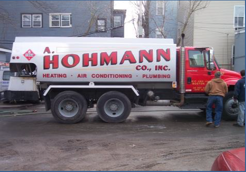 Hohmann heating oil delivery truck